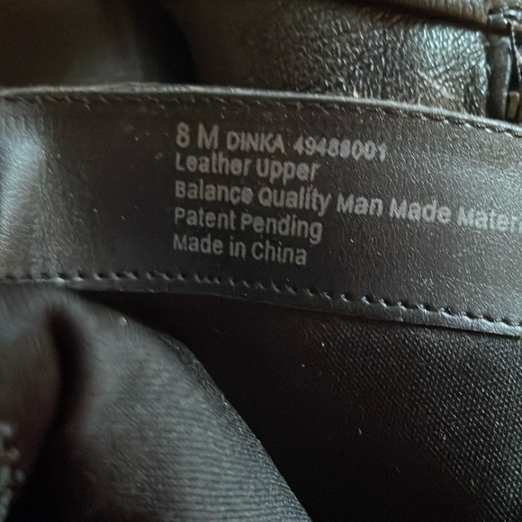 Naturalizer Black Dinka Heel Boot Size 8M with Lace & Bow Detail - SEE CALLOUTS! - Picture 10 of 10